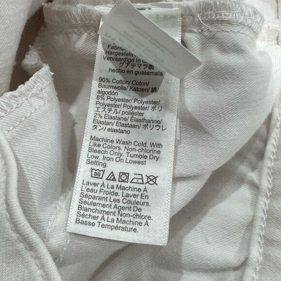 J. Crew Toothpick Skinny White Jeans Women’s 28 - Picture 5 of 7